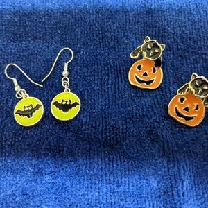 Women's Halloween themed earrings